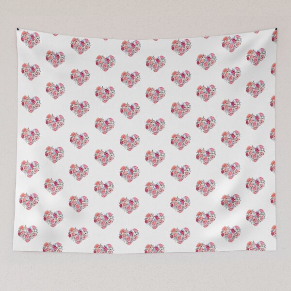 Item preview, A Beautiful Artwork of Heart Shaped Flowers designed and sold by drsaver.