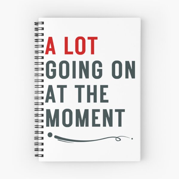 Item preview, Not A Lot Going On At The Moment, Funny Quote, Vintage Type, Red A Lot Going On At The Moment18 designed and sold by banu18.