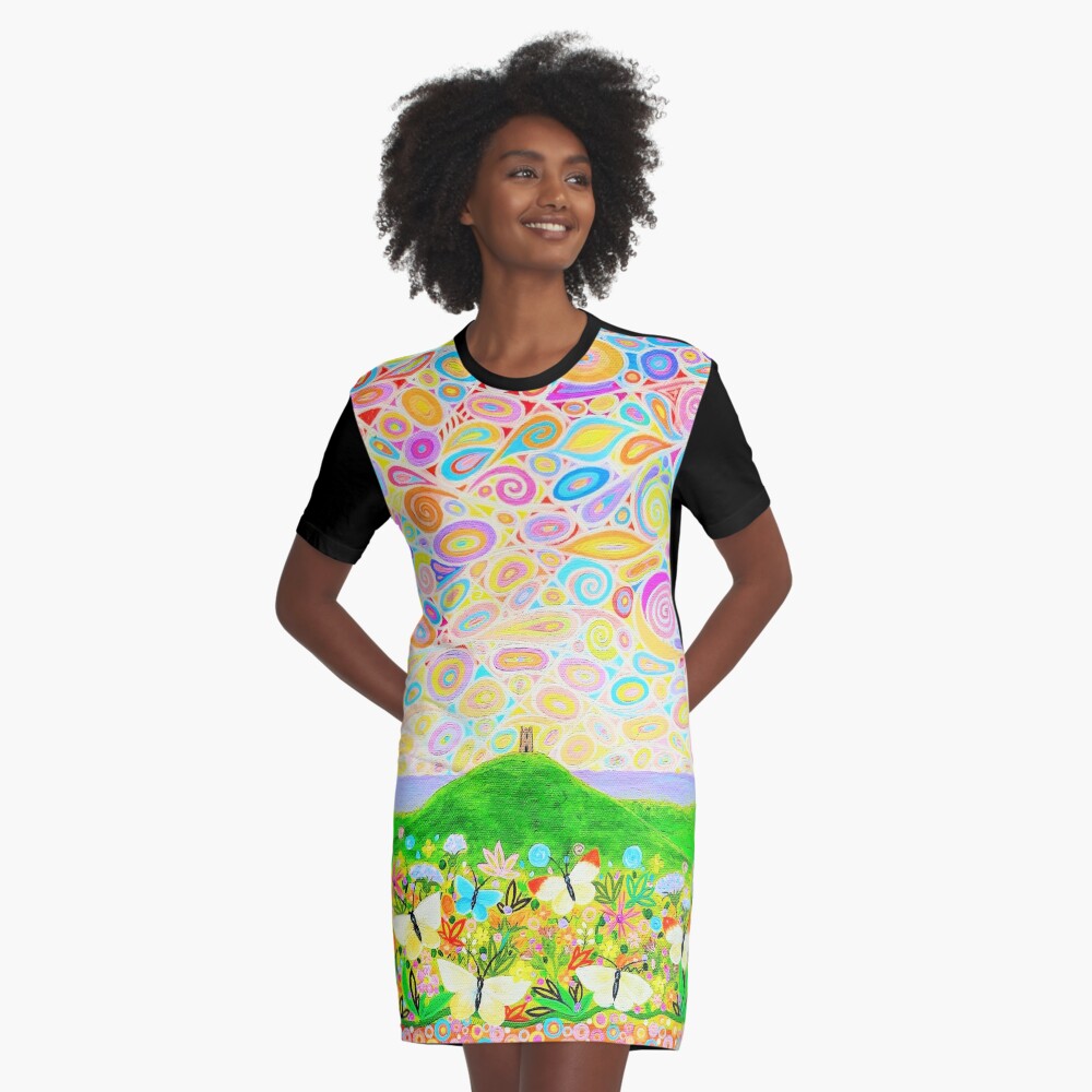 Item preview, Graphic T-Shirt Dress designed and sold by MarkBetsonArt.