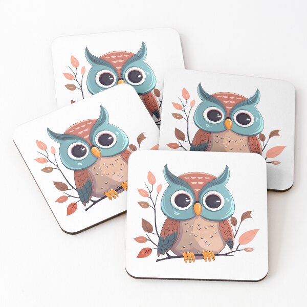 Item preview, Whimsical Nocturnal Majesty: Hand-Drawn Owl Artwork designed and sold by DapperDanForge.