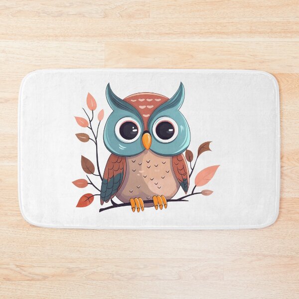 Item preview, Whimsical Nocturnal Majesty: Hand-Drawn Owl Artwork designed and sold by DapperDanForge.