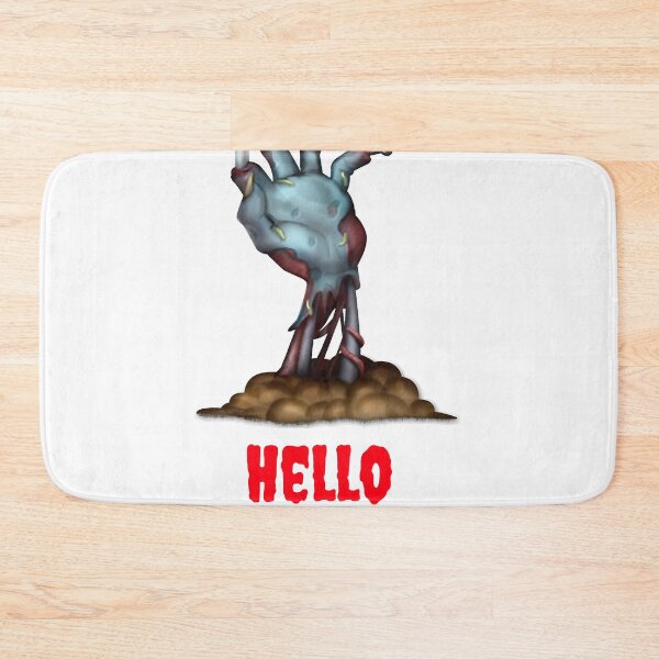Item preview, Hello it_s Halloween ghost hand designed and sold by timberbradbur.