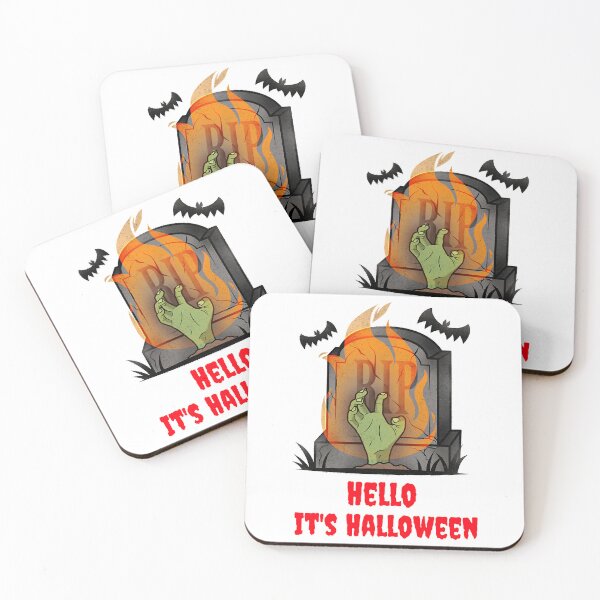 Item preview, Hello it_s Halloween RIP designed and sold by timberbradbur.