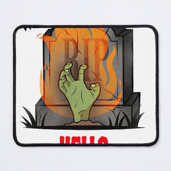 Item preview, Hello it_s Halloween RIP designed and sold by timberbradbur.