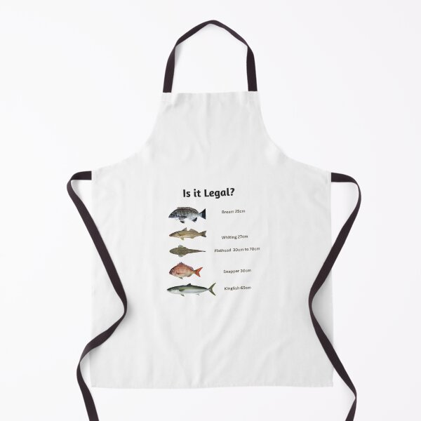 Item preview, Is it legal? Fish Size Limit Fish Chart designed and sold by Reelyfishing.