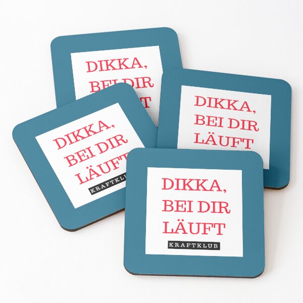 Item preview, DIKKA, BEI DIR LÄUFT                  designed and sold by Pandatr115.