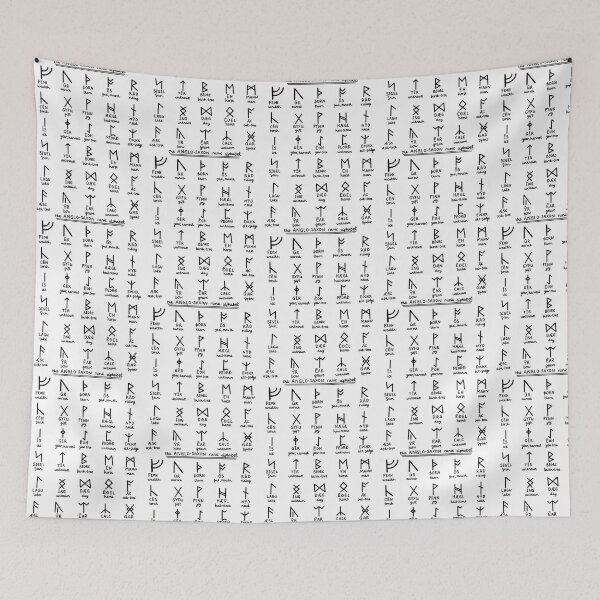 Item preview, Anglo-Saxon Runes   designed and sold by khainghingo7.