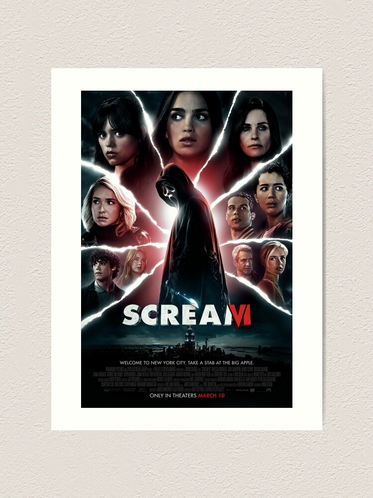 Scream 6 Chracters | Art Board Print