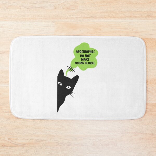 Item preview, Apostrophes do not make nouns plural cat   designed and sold by khainghingo7.