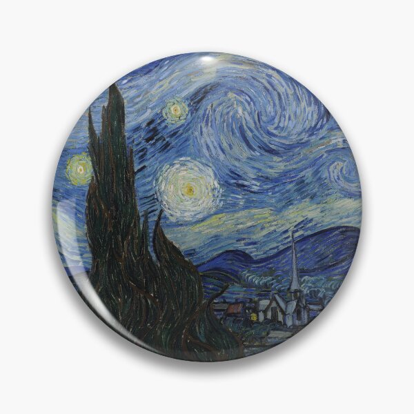 Item preview, La noche estrellada de Van Gogh designed and sold by pixel-chick.