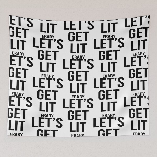 Item preview, Let_s get lit  erary Fitted  designed and sold by khainghingo7.