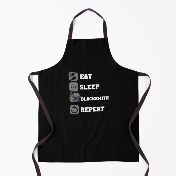 Item preview, Eat Sleep Repeat Blacksmith Goldsmith Craft designed and sold by Pubi.