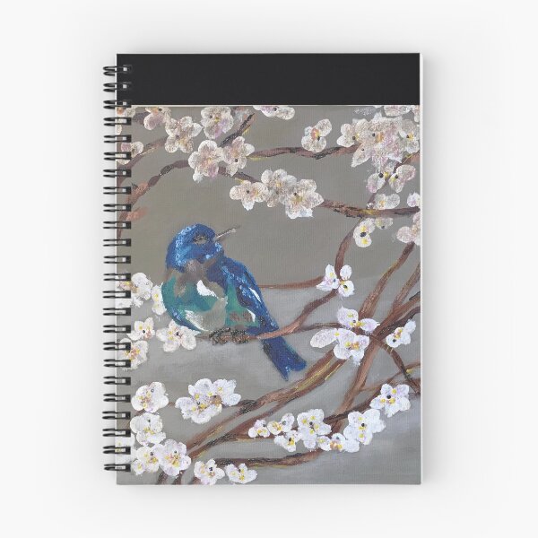 Item preview, BLUEBIRD IN CHERRY BLOSSOMS designed and sold by JJannmarie.
