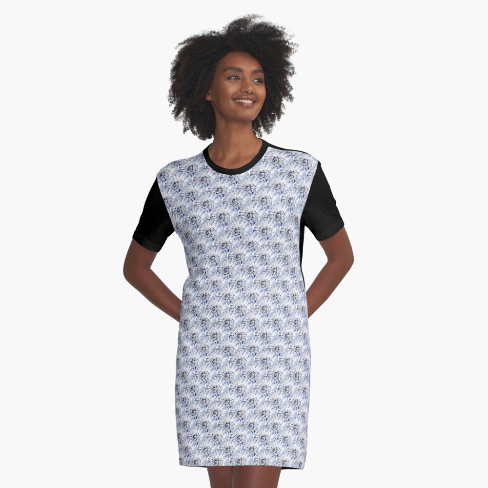 Item preview, Graphic T-Shirt Dress designed and sold by LisaLeQuelenec.