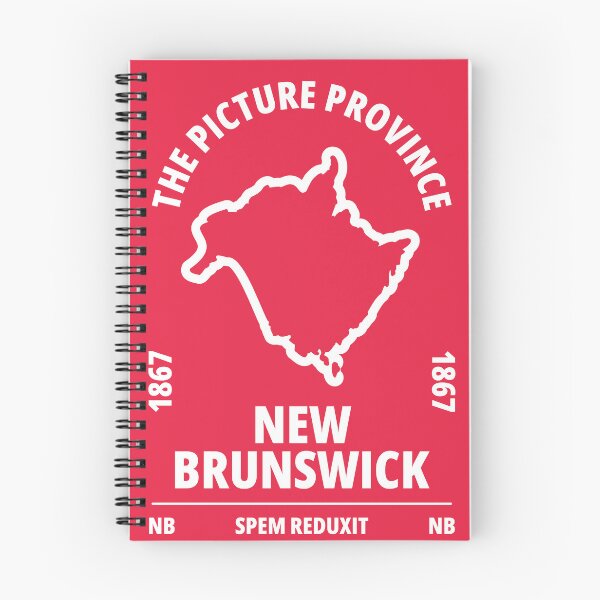 Item preview, Mapa de la provincia de New Brunswick, Canadá - The Picture Province - SPEM REDUXIT designed and sold by Ranggasme.