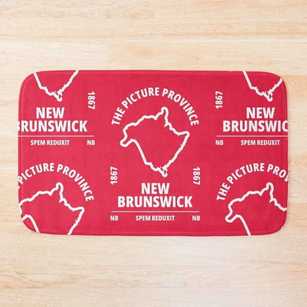 Item preview, New Brunswick Canada Province Map - The Picture Province - SPEM REDUXIT designed and sold by Ranggasme.