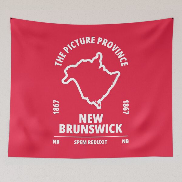 Item preview, New Brunswick Canada Province Map - The Picture Province - SPEM REDUXIT designed and sold by Ranggasme.