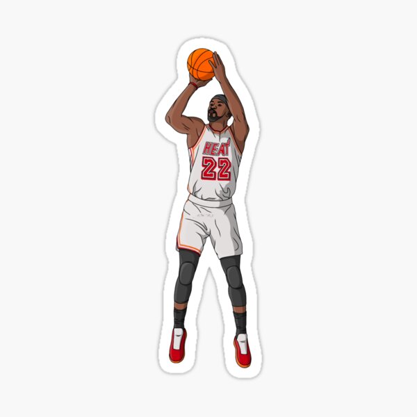 Jimmy Butler - Miami Heat Sticker for Sale by On Target Sports