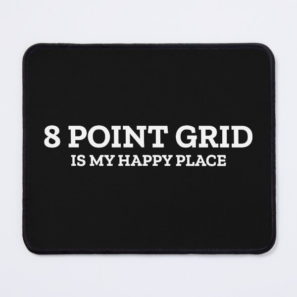 Item preview, 8 POINT GRID IS MY HAPPY PLACE - UX DESIGNER designed and sold by MurmuringShop.