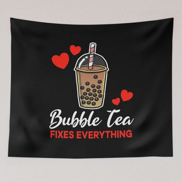 Item preview, Bubble Tea fixes everything saying designed and sold by jonmlam.