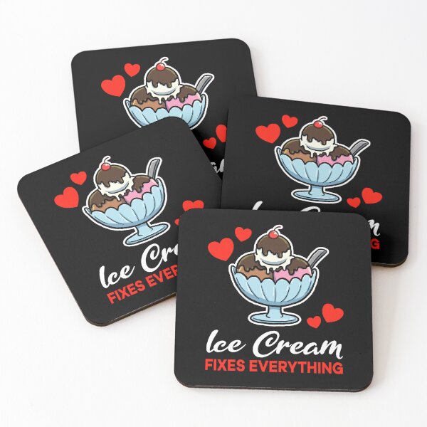 Item preview, Ice Cream fixes everything saying designed and sold by jonmlam.