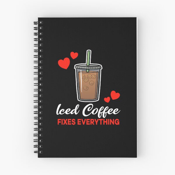 Item preview, Iced Coffee fixes everything saying designed and sold by jonmlam.