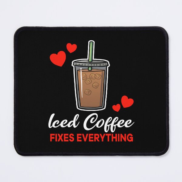 Item preview, Iced Coffee fixes everything saying designed and sold by jonmlam.