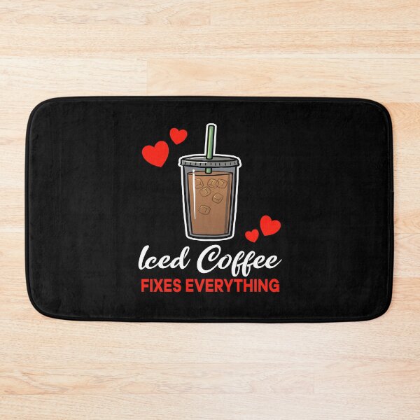 Item preview, Iced Coffee fixes everything saying designed and sold by jonmlam.