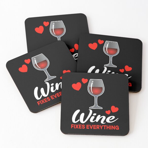 Item preview, Red Wine fixes everything saying designed and sold by jonmlam.