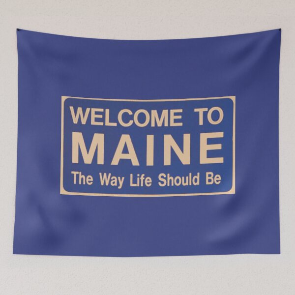 Item preview, Welcome to Maine designed and sold by AuntyReni.