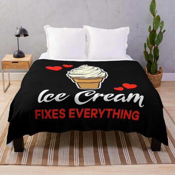 Artikelvorschau, Vanilla Ice Cream fixes everything saying entworfen und verkauft von jonmlam.