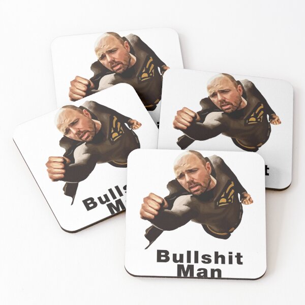 Item preview, Bullshit Man - Text   designed and sold by HinTatCustome.