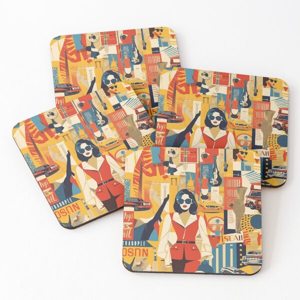 Item preview, Cool Retro Poster Style Design designed and sold by lessyun.