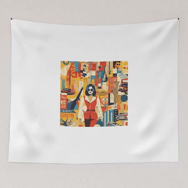 Item preview, Cool Retro Poster Style Design designed and sold by lessyun.