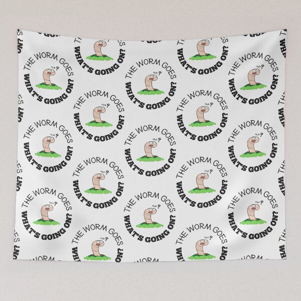 Item preview, Funny Karl Pilkington And The Worm Goes... Whats Going On   designed and sold by HinTatCustome.
