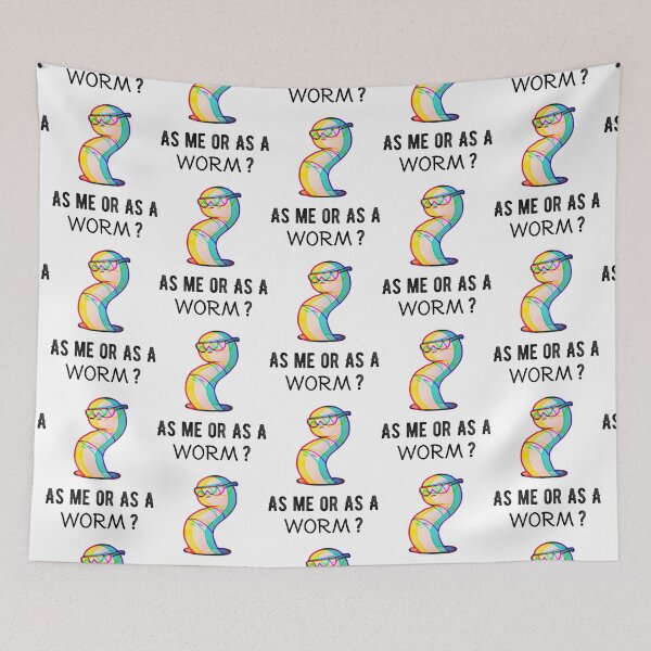 Item preview, Funny Karl Pilkington As Me Or As A Worm  designed and sold by HinTatCustome.
