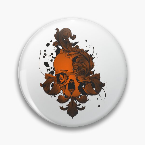 Item preview, Acanthus Skull designed and sold by PVSKI.