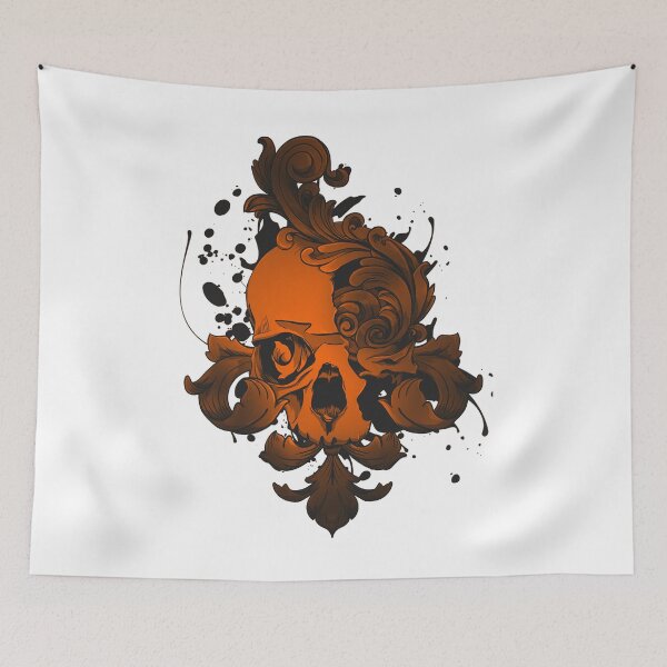 Item preview, Acanthus Skull designed and sold by PVSKI.