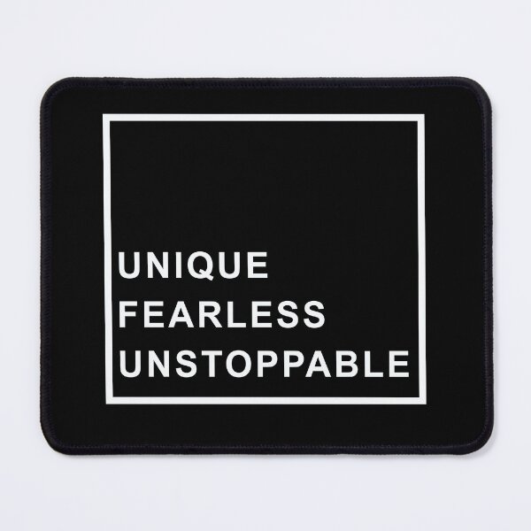 Item preview, Unique.Fearless.Unstoppable.Inspiring designed and sold by ArtVibeDesign.