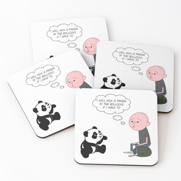 Item preview, Karl Pilkington - I Will Kick A Panda In The Bs If I Have To   designed and sold by HinTatCustome.