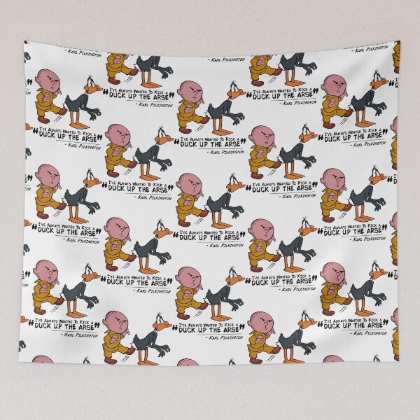 Item preview, Karl Pilkington - I_ve always wanted to kick a duck up the arse!   designed and sold by HinTatCustome.