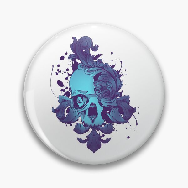 Item preview, Acanthus Skull designed and sold by PVSKI.
