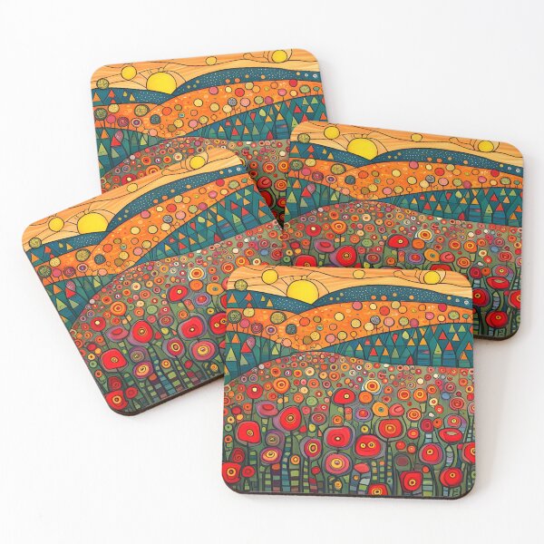 Item preview, Field of Poppies designed and sold by Colin Bentham.