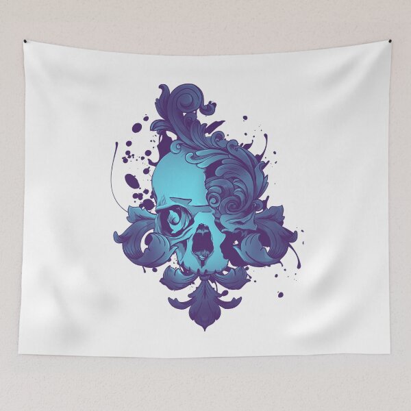 Item preview, Acanthus Skull designed and sold by PVSKI.