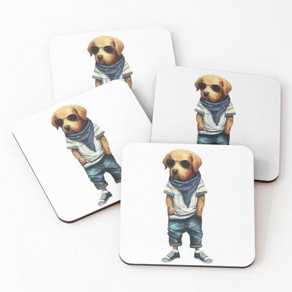 Item preview, Hipster Dog V77 designed and sold by HipsterAnimals.