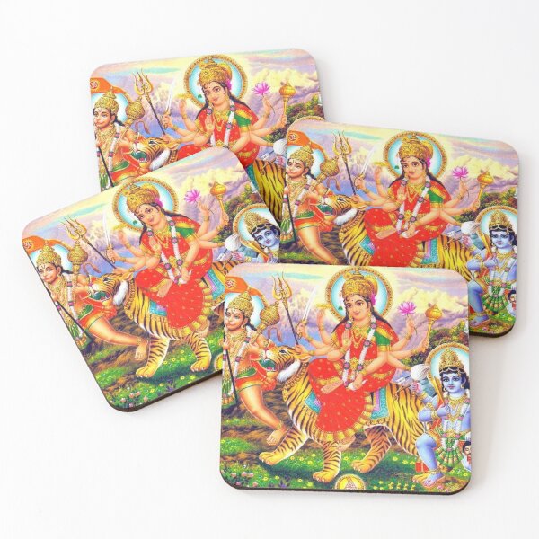Item preview, Ambe Maa Poster designed and sold by GoddessParvatiSati.