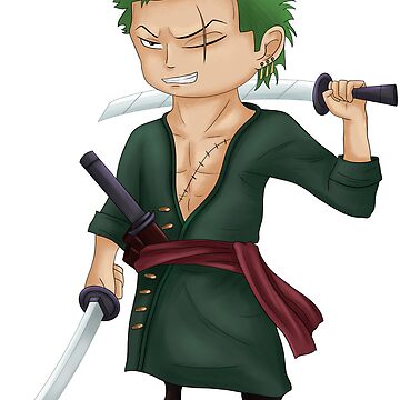 Check out this transparent One Piece Roronoa Zoro the Pirate