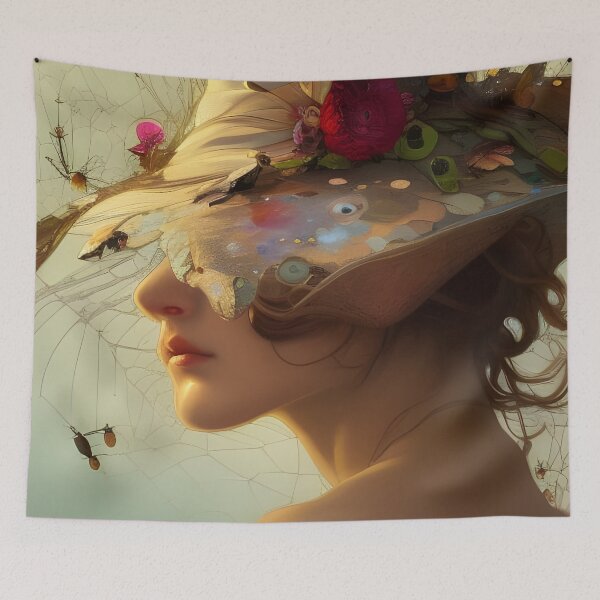Item preview, Woman in a hat designed and sold by Ameiva-Apparel.