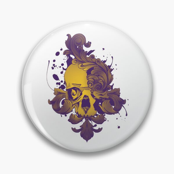 Item preview, Acanthus Skull designed and sold by PVSKI.