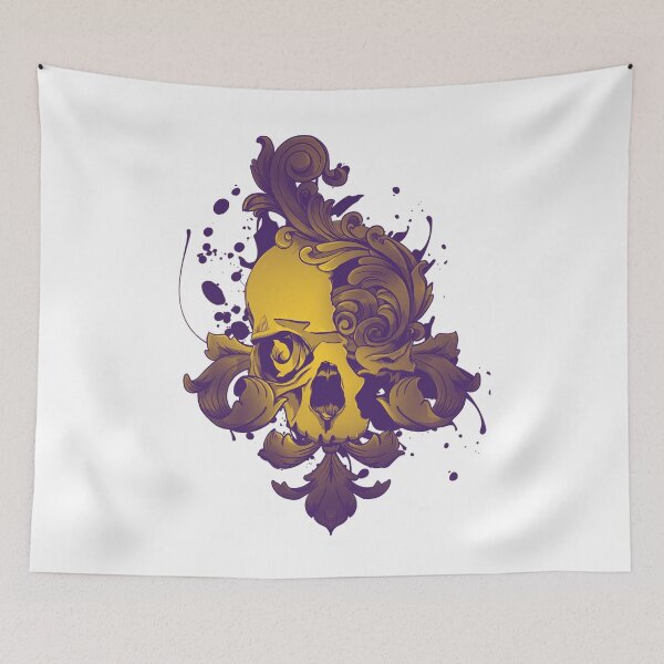 Item preview, Acanthus Skull designed and sold by PVSKI.